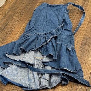 Polo by Ralph Lauren Blue Denim Skirt